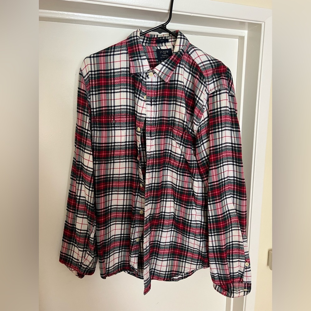 J. Crew Plaid Flannel
